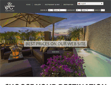 Tablet Screenshot of hotelesjoseantonio.com